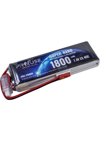 7.4 V 2s Lipo Batarya-Pil 1750 Mah 30C modelleri
