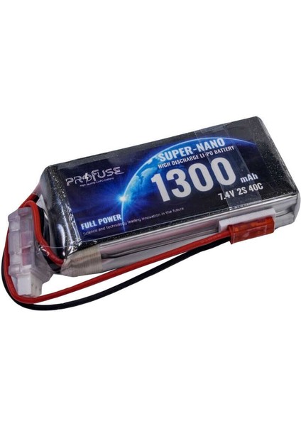 7.4 V 2s Lipo Batarya-Pil 1350 Mah 25C modelleri