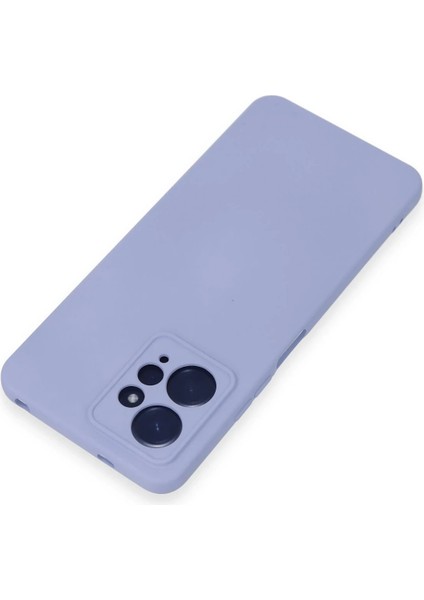 Xiaomi Redmi Note 12 4g Kılıf Nano Içi Kadife Silikon - LILA-(5796) - M565K184-R15565 modelleri