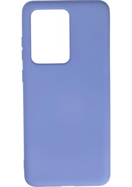 Samsung Galaxy S20 Ultra Kılıf Nano içi Kadife Silikon - Lila