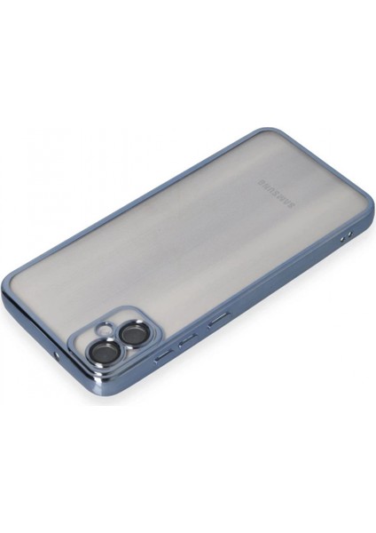 Samsung Galaxy A05 Kılıf Lensli Silikon - Lacivert modelleri