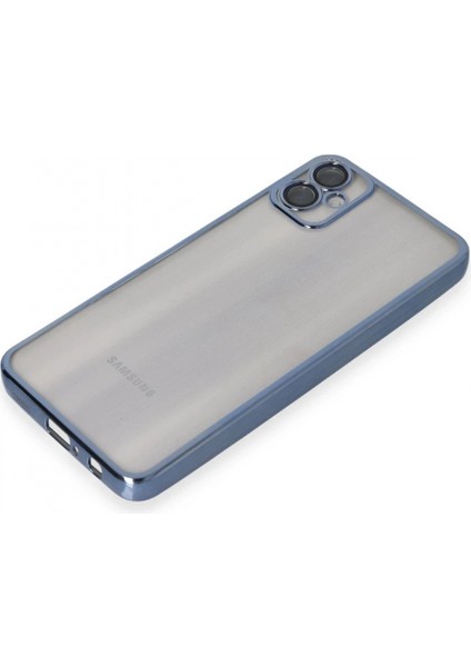 Samsung Galaxy A05 Kılıf Lensli Silikon - Lacivert fırsatları