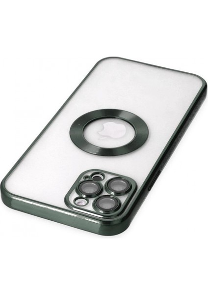 iPhone 12 Pro Max Kılıf Slot Silikon - Köknar Yeşili indirimleri