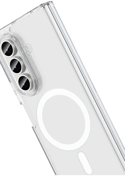 Samsung Galaxy Z Fold 7 Kılıf Magneticsafe Şeffaf Silikon - ŞEFFAF-(5796) - M991K096-R40991 indirimleri