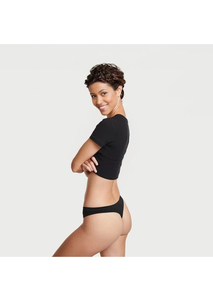 Yohannesclub, Kadın, Pamuklu Basic Tanga Külot, 5'li Paket, Extra Yumuşak