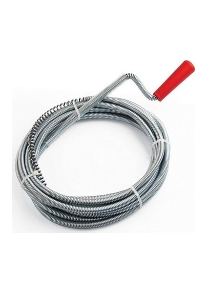 Lavabo ve Kanal Açıcı Spiral Yay Kılavuz Susta