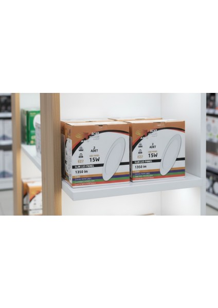 15W Sıva Altı LED Spot – Beyaz Işık | Yuvarlak Gövde | Tasarruflu ve Güçlü Aydınlatma