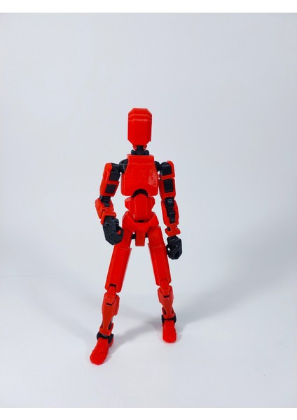 Dummy Oynar Eklemli 15 cm Aksiyon Oyuncağı Kırmızı Siyah 3 Çift El & Aksesuar fiyatları