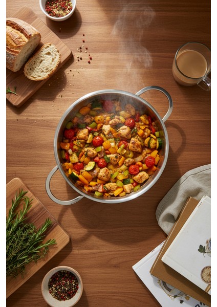 Macro 2 Parça Çelik Tava Seti (20 Cm- 24 Cm) fırsatları