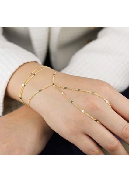 316L Çelik Gold Pul Şahmeran