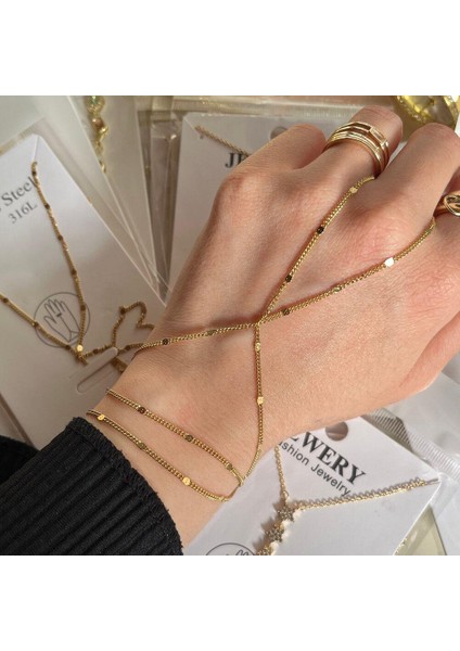 316L Çelik Gold Pul Şahmeran fırsatları