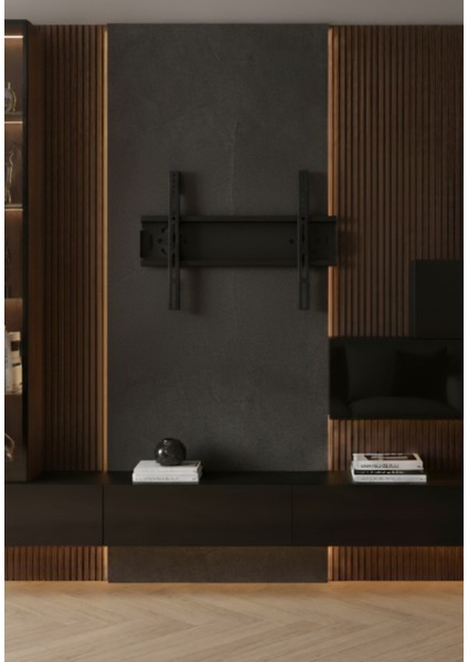 7011-S Duvar Tipi Tv Askı Aparatı | Sabit Model | 42–65 Inç (106–165 Cm) Uyumlu