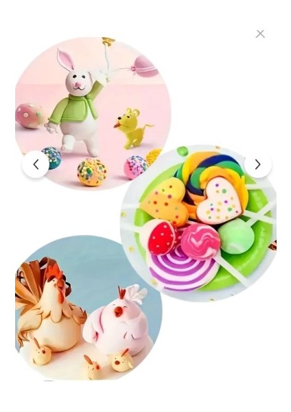 Oyun Hamuru Model Kili 24 Adet LN-2430 indirimleri