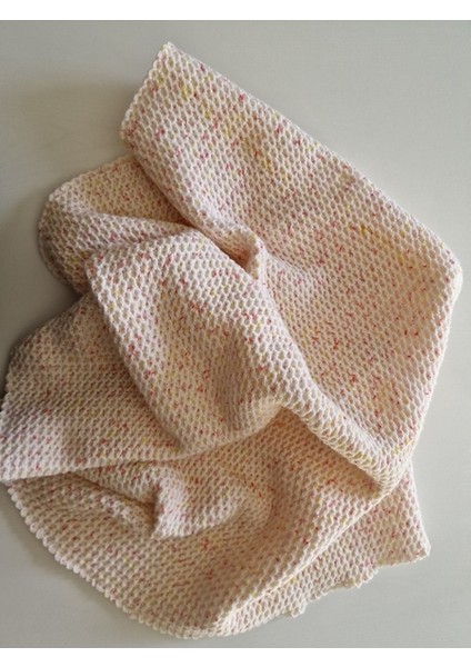 El Örgüsü 90CM*90CM Boyutlarında Bebek Battaniyesi