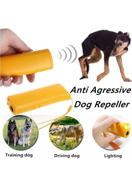 Ultrasonik Kedi ve Köpek Kovucu ve Eğitici Ses Cihazı