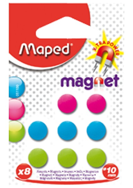 Mıknatıs 10 mm 8 Li 051100