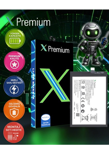 Xpremium Vivo Y20 2021 Uyumlu Batarya Pil Süper Yüksek Kalite B-O5