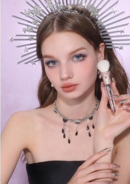 Kristal Allık Fırçası,lüks Sentetik & Merino Kıl Karışımı fiyatları