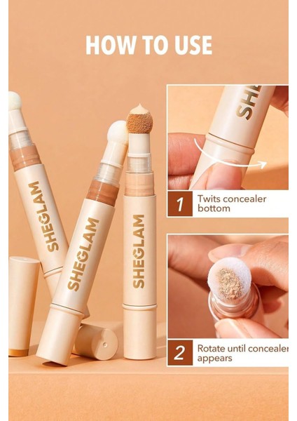 Squarepants Sünger Aplikatörlü Cilt Güçlendirici Kapatıcı modelleri