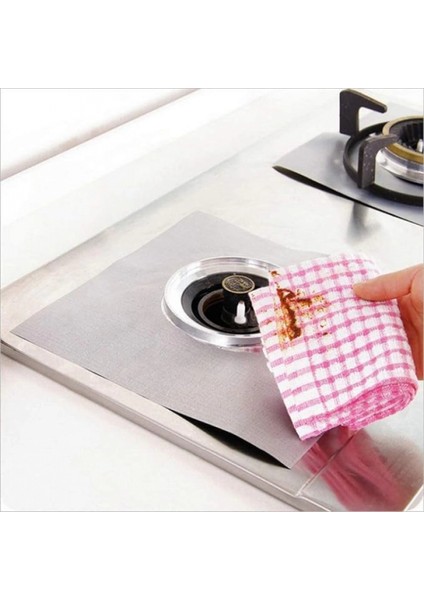 Ocak Koruyucu Alüminyum Ped Seti 4 Adet indirimleri