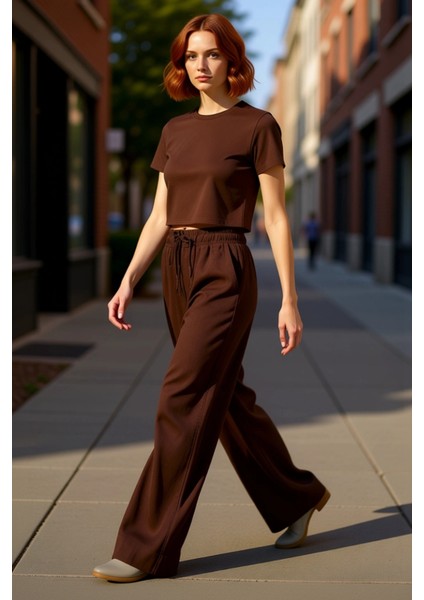 Kadın Bol Kesim Yüksek Bel Keten Pantolon Fonksiyonel Dayanıklı Kaliteli Konforlu Estetik Şık modelleri