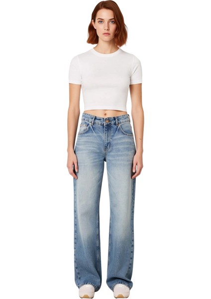 Genç Antrasit Wide Leg Kot Pantolon Fonksiyonel Dayanıklı Kaliteli Konforlu Estetik Modern