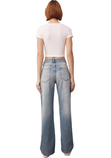 Genç Antrasit Wide Leg Kot Pantolon Fonksiyonel Dayanıklı Kaliteli Konforlu Estetik Modern fiyatları