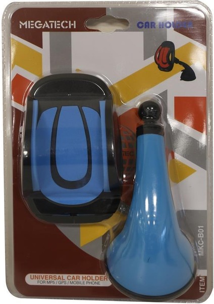 MKC-B02 Mavi Vakumlu Araç Tutucu