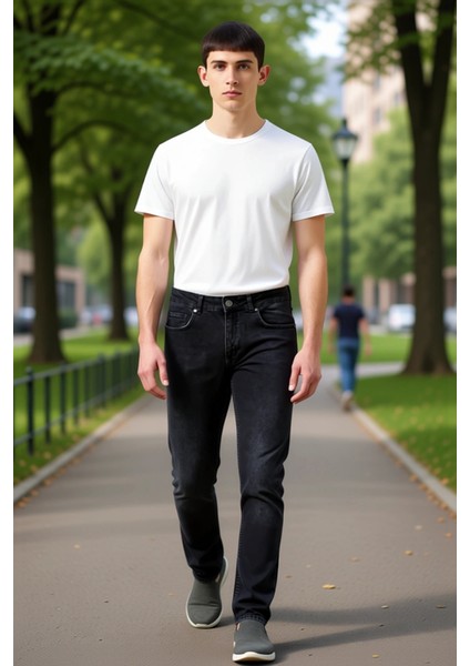 Erkek Regular Fit Denim Pantolon Fonksiyonel Dayanıklı Kaliteli Konforlu Estetik Premium Şık fırsatları