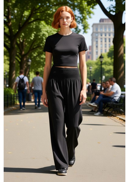 Kadin Viskoz Etnik Desenli Yüksek Bel Bol Kesim Pantolon Fonksiyonel Dayanıklı Kaliteli Şık fiyatları