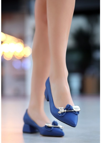 Jies Mavi Topuklu Ayakkabı - Lisinya fiyatları