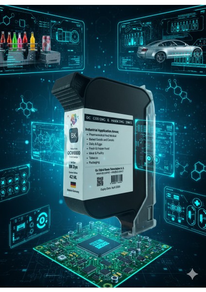 Hp 45 Wolke Videojet QCW660082 Muadil Plotter Kartuş fiyatları