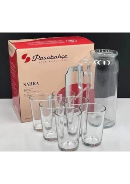 Sahra Sürahi Su Takımı 7 Parça fiyatları