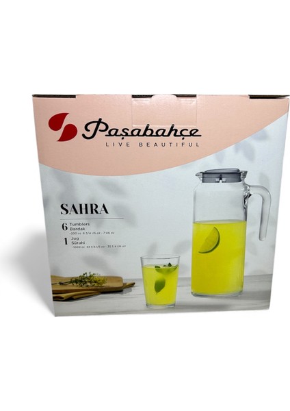 Sahra Sürahi Su Takımı 7 Parça