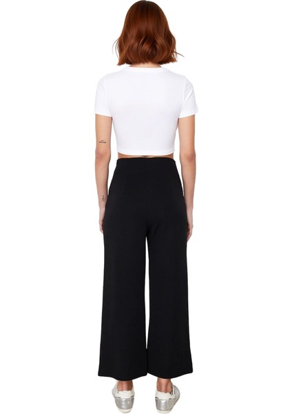 Kadın Geniş Paça Yüksek Bel Pantolon Modern Kesim Fonksiyonel Dayanıklı Kaliteli Konforlu Şık indirimleri