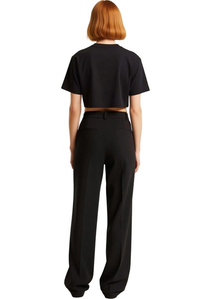 Kadın Dokuma Geniş Paça Pantolon Fonksiyonel Dayanıklı Kaliteli Konforlu Estetik Premium Şık indirimleri