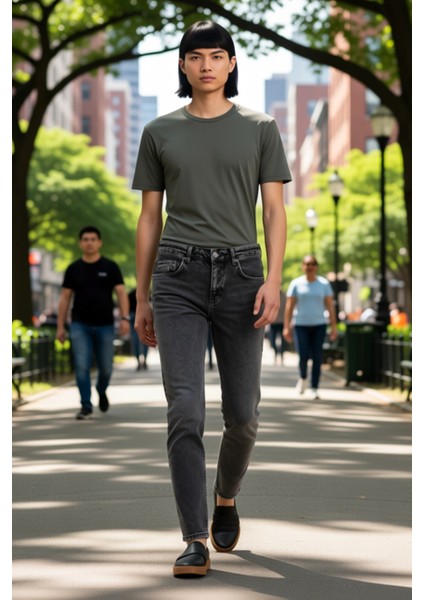 Kadın Için Koyu Denim Kot Pantolon Rahat Kesim Fonksiyonel Dayanıklı Kaliteli Konforlu Şık modelleri