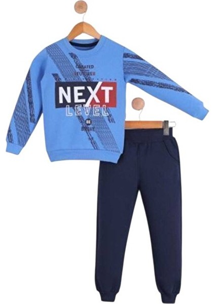 Erkek Çocuk Kalın Şardonlu Eşofman Takım