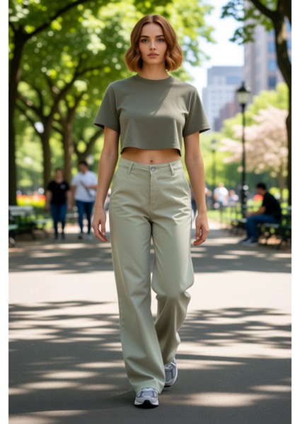 Kadın Düşük Bel Geniş Paça Tencel Jean Pantolon Fonksiyonel Dayanıklı Kaliteli Konforlu Şık fiyatları