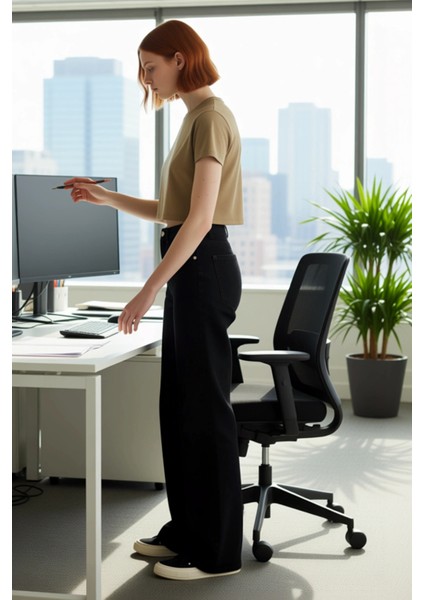 Kadın Koyu Straight Kesim Denim Pantolon Fonksiyonel Dayanıklı Kaliteli Konforlu Estetik Şık fiyatları