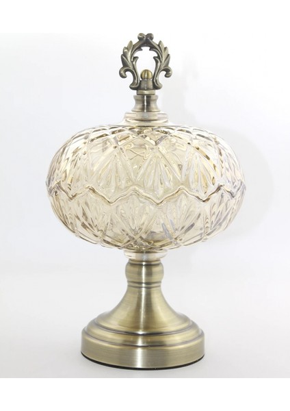 Kapaklı Cam Şekerlik Model 3