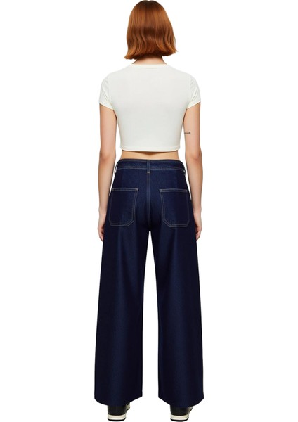 Kadın Culotte Jean Pantolon Normal Bel Fonksiyonel Dayanıklı Kaliteli Konforlu Estetik Şık indirimleri