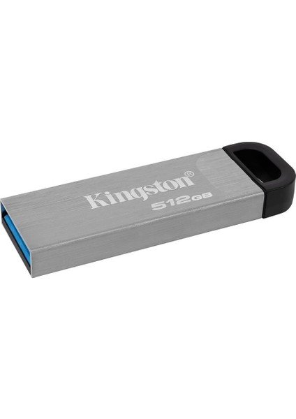 Kingston DTKN-512GB 512GB Datatraveler Kyson 200MB-S Metal USB 3.2 Gen 1 Flash Bellek