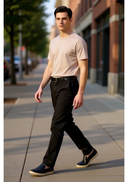 Erkek Haki Regular Fit Keten Pantolon Fonksiyonel Dayanıklı Kaliteli Konforlu Estetik Spor fiyatları