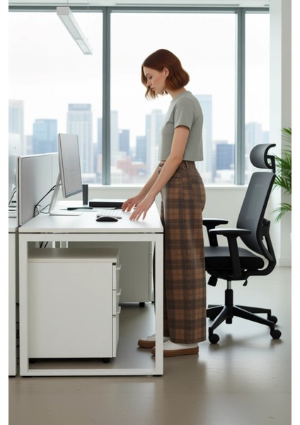 Kadın Ekose Desenli Geniş Paça Denim Pantolon Normal Bel Fonksiyonel Dayanıklı Kaliteli Şık fiyatları