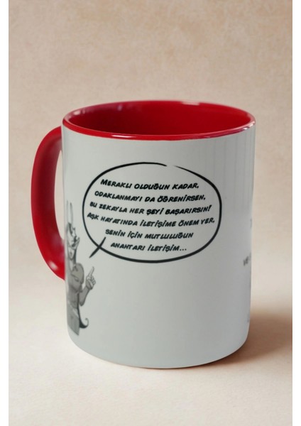 Ikizler Burcu Porselen Kupa – Zeki, Iletişim Gücü Yüksek ve Enerjik Tasarım Kupa fiyatları