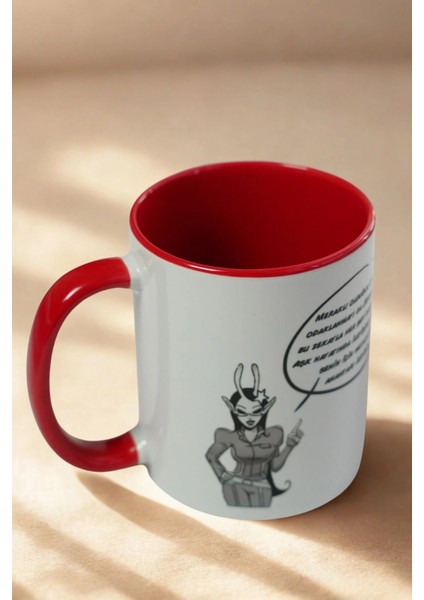 Ikizler Burcu Porselen Kupa – Zeki, Iletişim Gücü Yüksek ve Enerjik Tasarım Kupa fırsatları