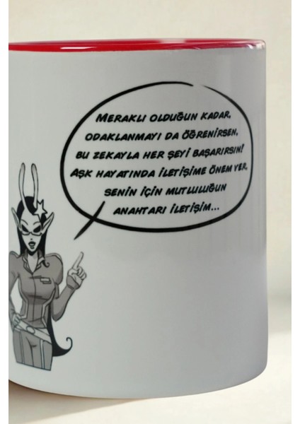 Ikizler Burcu Porselen Kupa – Zeki, Iletişim Gücü Yüksek ve Enerjik Tasarım Kupa indirimleri