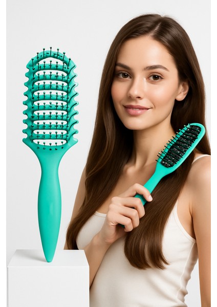 Doğal Antistatik Hava Yastıklı Saç Fırçası - Dolaşık Saç Açıcı Tarak 722386 modelleri