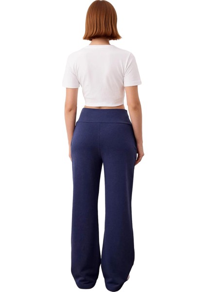 Kadın Geniş Kesim Yüksek Bel Antrasit Pantolon Fonksiyonel Dayanıklı Kaliteli Konforlu Şık indirimleri